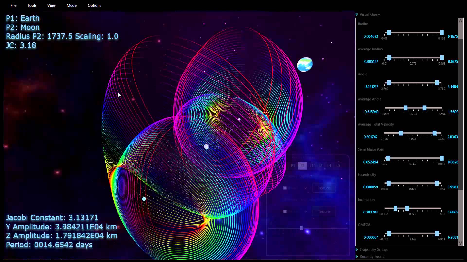 The Deep Space Trajectory Explorer